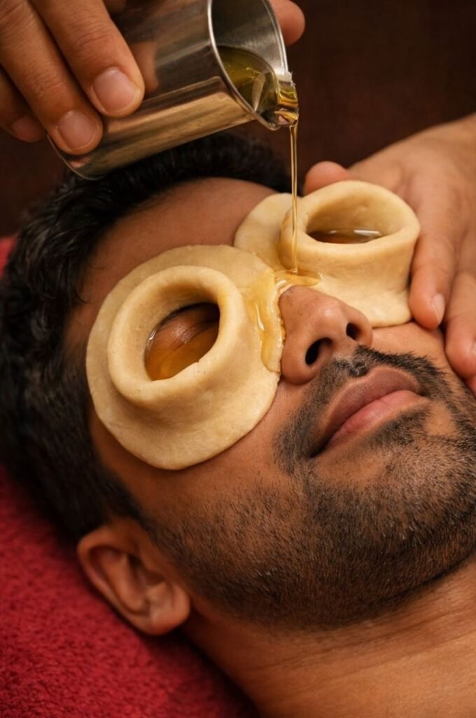 Stress Reduction Through Abhyanga Massage and Shirodhara